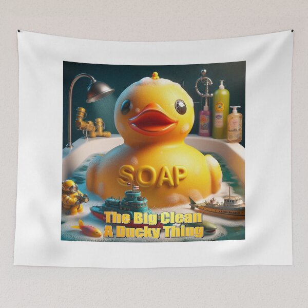 Item preview, The Big Clean Print designed and sold by Lichentroupe63.