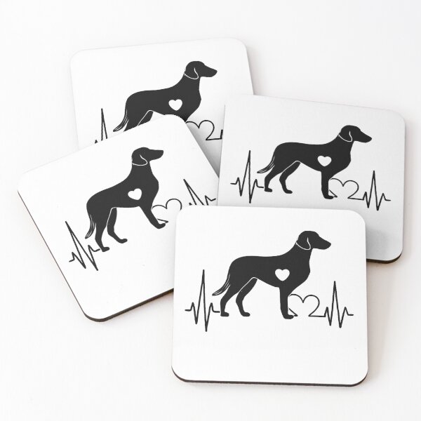 Item preview, Majorca Shepherd Dog EKG Line Minimalist Silhouette – Dog Lover Design designed and sold by GoodyPaws.