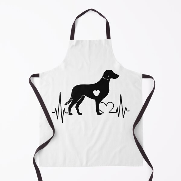 Item preview, Majorca Shepherd Dog EKG Line Minimalist Silhouette – Dog Lover Design designed and sold by GoodyPaws.