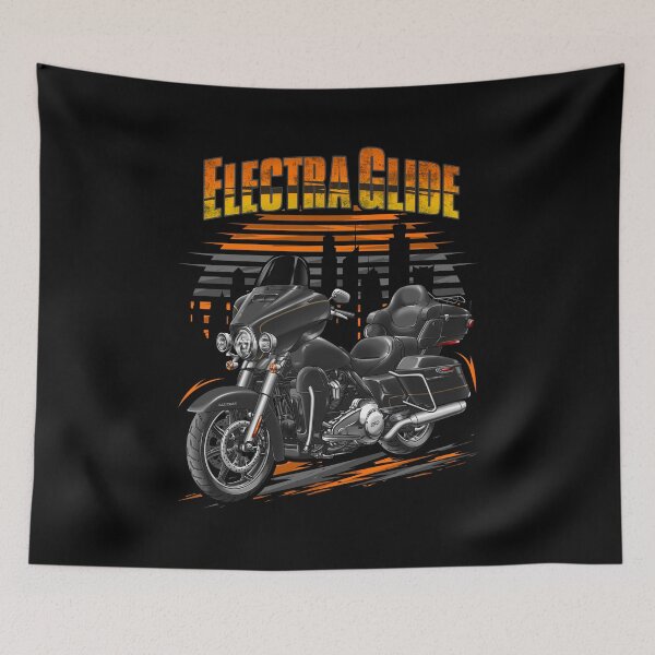 Item preview, Motorcycle Ultra Limited FLHTK 2021 (Fire Fighter Black) for Motorcycle Riders designed and sold by MotoApparelHub.