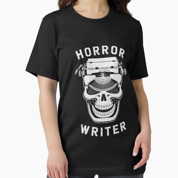 Item preview, Horror Writer Halloween Author Novelist Typewriter Skull designed and sold by BobMarkLifeS.