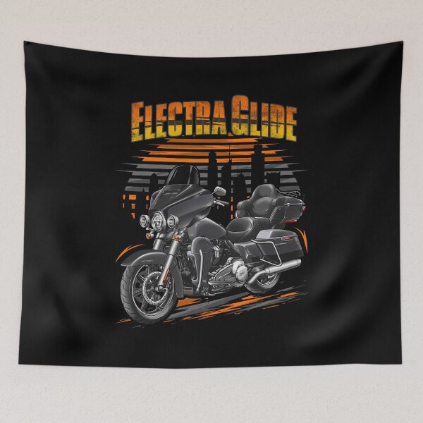 Item preview, Motorcycle Ultra Limited FLHTK 2021 (Gauntlet Gray Metallic & Vivid Black Chrome Finish) for Motorcycle Riders designed and sold by MotoApparelHub.