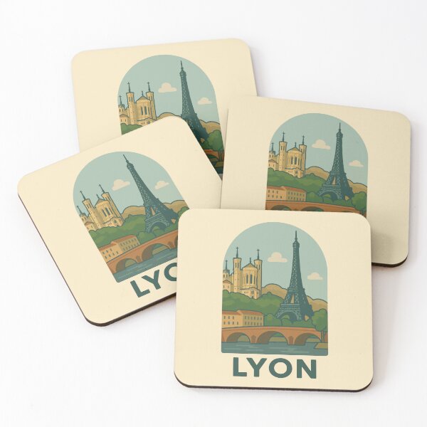 Item preview, Lyon Travel Souvenir Sticker designed and sold by rogue-design.