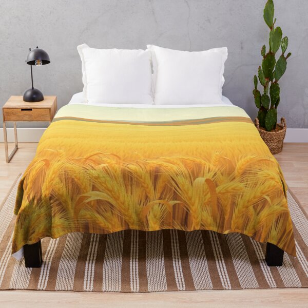 Item preview, Wheat Field Landscape - Vintage Nature Art designed and sold by MiraLumeStudio.