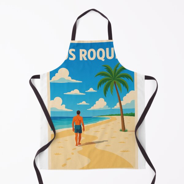 Item preview, Los Roques, Venezuela | Póster vintage estilizado designed and sold by Tyboutik.