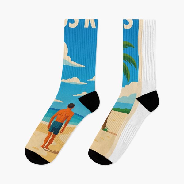 Item preview, Los Roques – Venezuela | Stylized vintage poster designed and sold by Tyboutik.