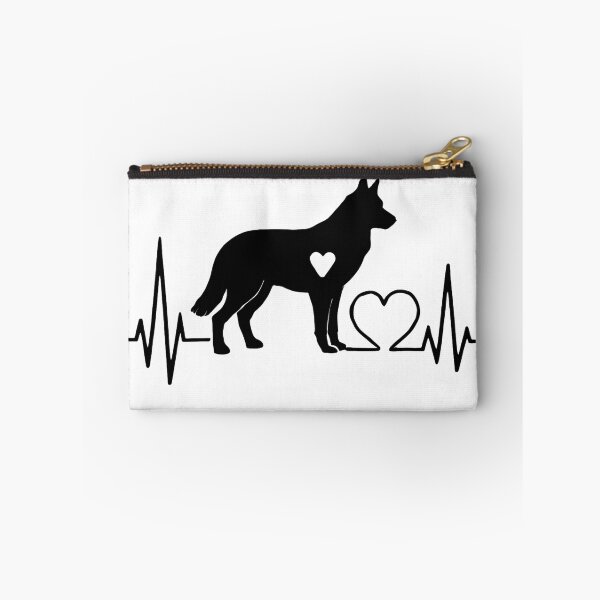Item preview, Saarlooswolfhond EKG Line Minimalist Silhouette – Dog Lover Design designed and sold by GoodyPaws.
