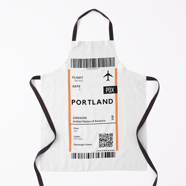 Item preview, Portland, Oregon Airplane Boarding pass designed and sold by RoamInk.