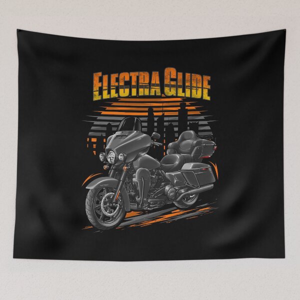 Item preview, Motorcycle Ultra Limited FLHTK 2021-2022 (Gauntlet Gray Metallic & Black Finish) for Motorcycle Riders designed and sold by MotoApparelHub.