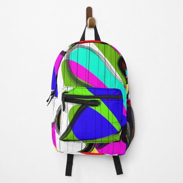Item preview, Duality Pop – Two Neon Faces in Graffiti Form designed and sold by hello_mojiji.