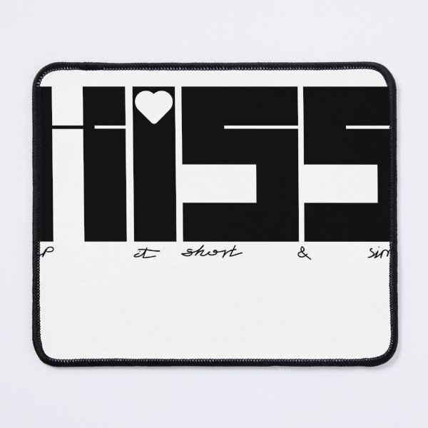 Item preview, KISS: Keep it short and simple designed and sold by Rafa Guerrero Prados.