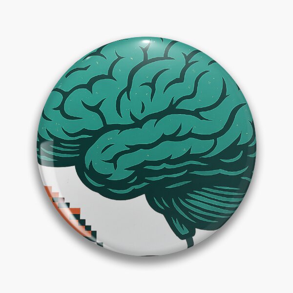 Item preview, Internet Manipulation – Glitch Brain, Digital Control, Dystopian Tech Art designed and sold by niksy.