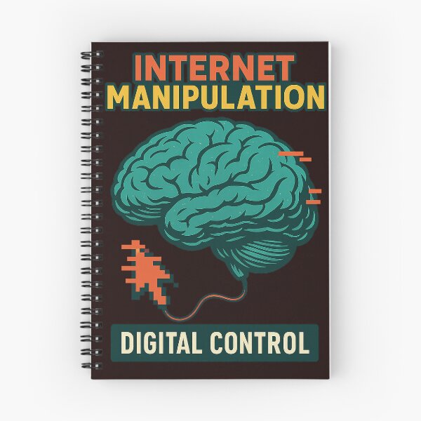 Item preview, Internet Manipulation – Glitch Brain, Digital Control, Dystopian Tech Art designed and sold by niksy.