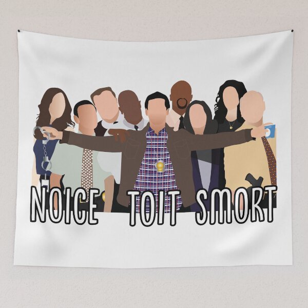 Item preview, Brooklyn nine nine cast designed and sold by Bingeartstudio.