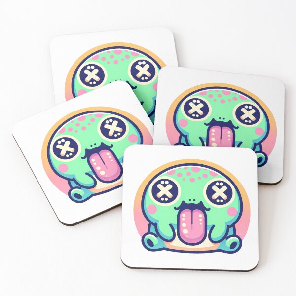 Item preview, Neon Goth frog designed and sold by dreamsagellc.