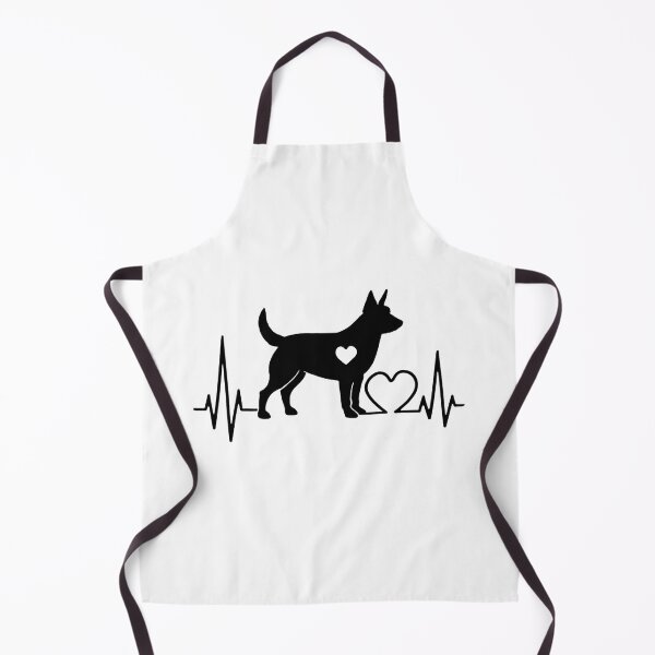 Item preview, Australian Cattle Dog EKG Line Minimalist Silhouette – Dog Lover Design designed and sold by GoodyPaws.