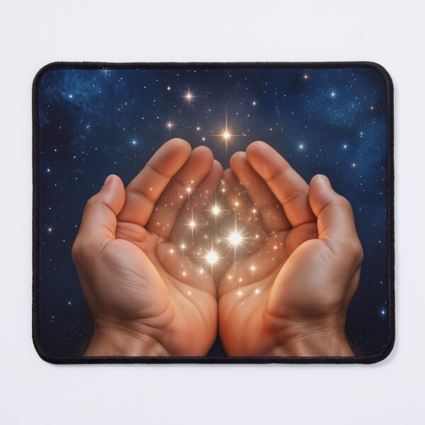 Item preview, Hands Holding Night Stars designed and sold by Maria Dryfhout.