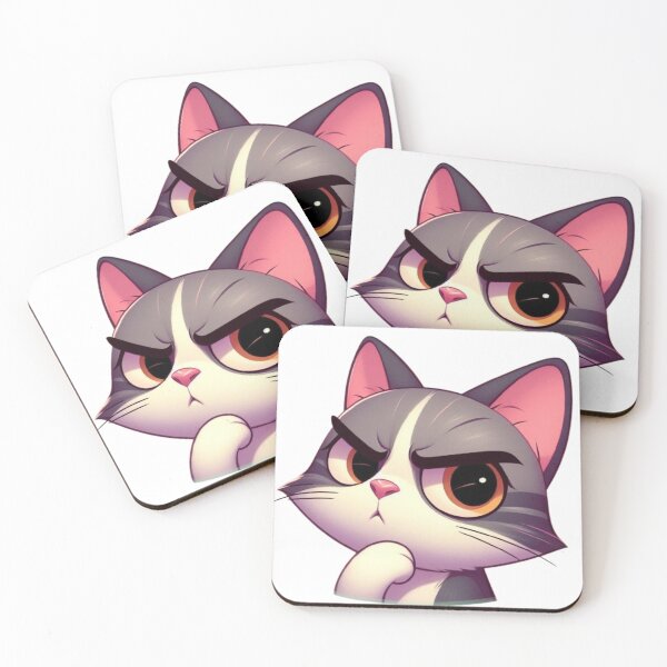 Item preview, Suspicious Cat designed and sold by Fazube.