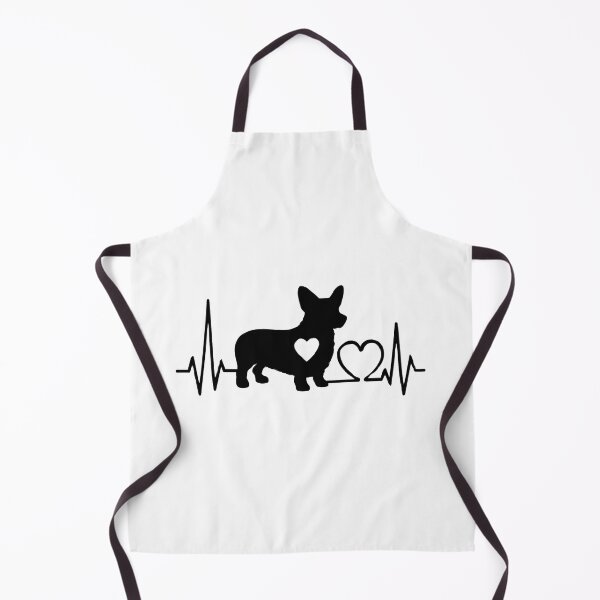 Artikelvorschau, Welsh Corgi Cardigan EKG-Linie Minimalistische Silhouette – Hundeliebhaber-Design entworfen und verkauft von GoodyPaws.