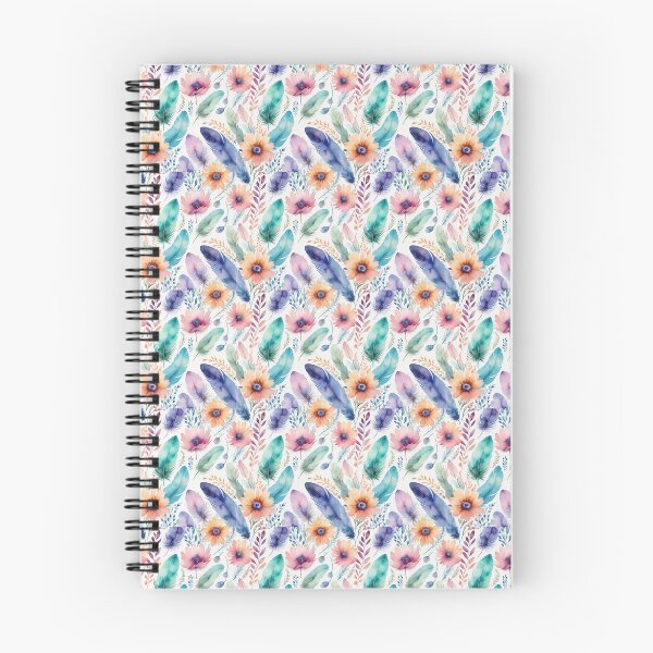 Item preview, Beautiful Painted wildflowers and feathers designed and sold by SweetWifeStore.