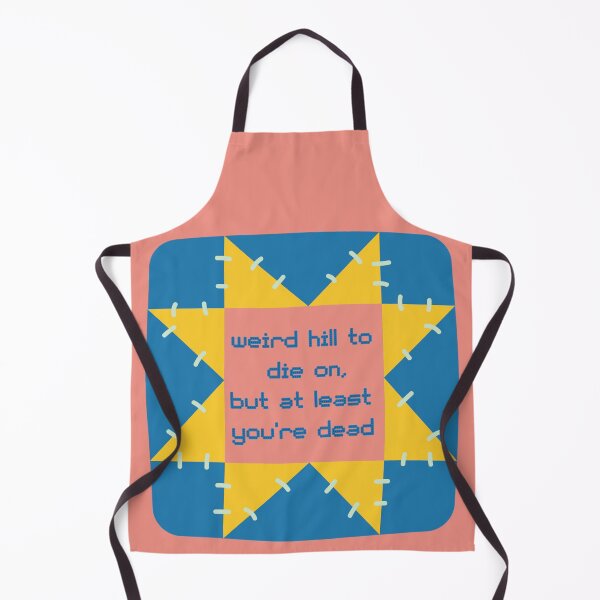Item preview, Weird Hill to Die On Snarky Quilt Graphic designed and sold by JaiRoseDesigns.