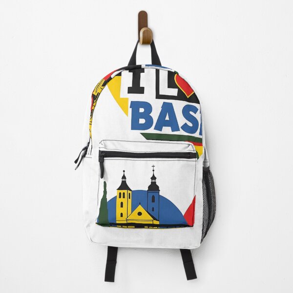 Item preview, I Love Basel Logo - Unique Cityscape Heart Design designed and sold by Sitred123.