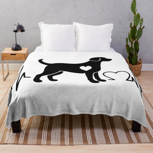 Item preview, Austrian Pinscher EKG Line Minimalist Silhouette – Dog Lover Design designed and sold by GoodyPaws.
