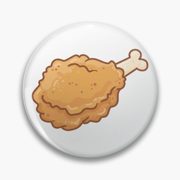 Item preview, Fried chicken designed and sold by ZapStixDesigns.