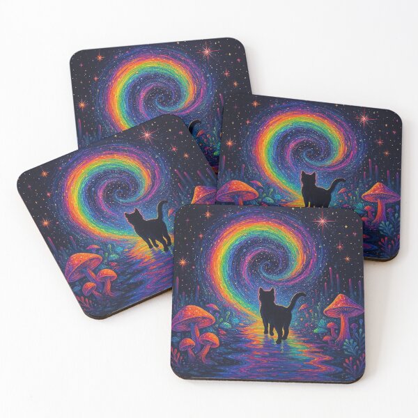 Item preview, Cosmic Feline Portal designed and sold by zzz888.