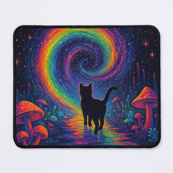 Item preview, Cosmic Feline Portal designed and sold by zzz888.