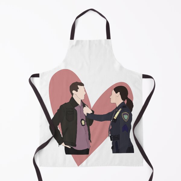 Item preview, Brooklyn nine nine - Jake Peralta and Amy Santiago designed and sold by Bingeartstudio.