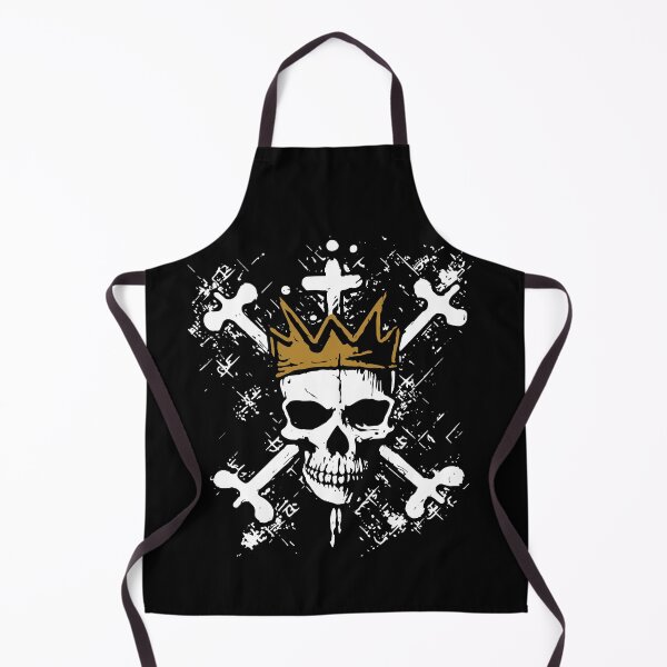 Item preview, The King Is Dead Cross Bones Jolly Roger - No Kings designed and sold by blackdogshop.