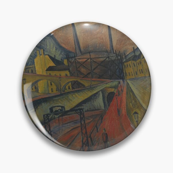 Item preview, Urban landscape with Tracks and Stacs Cross designed and sold by Ichneumon-art.