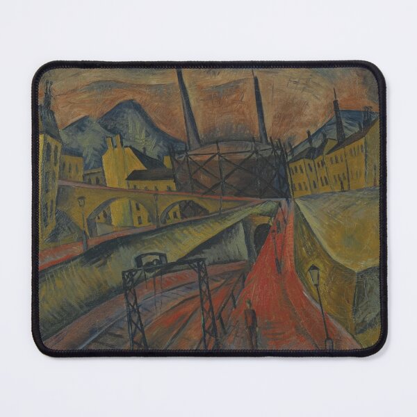 Item preview, Urban landscape with Tracks and Stacs Cross designed and sold by Ichneumon-art.