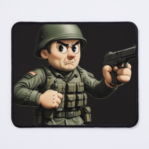 Item preview, Green Army Man cartoon designed and sold by Designs by Me.