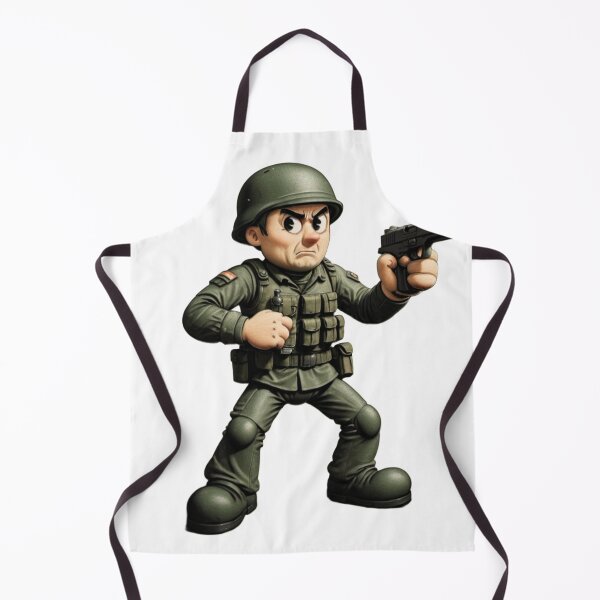 Item preview, Green Army Man cartoon designed and sold by Designs by Me.