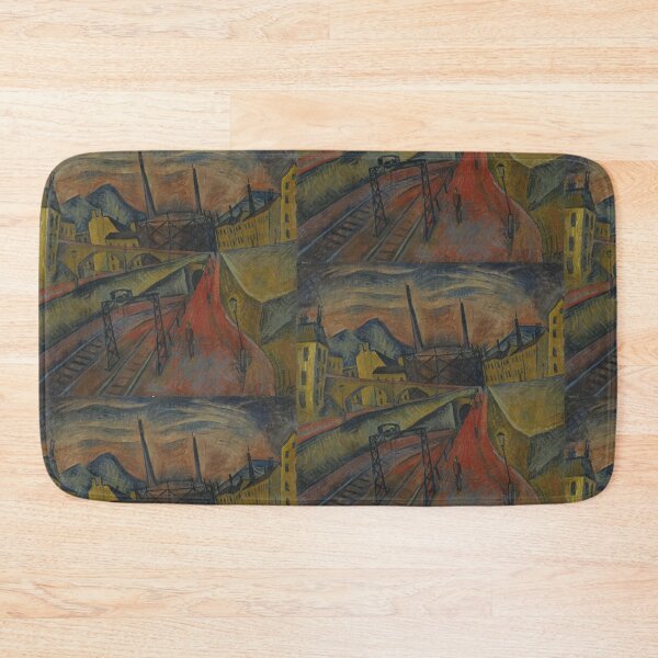 Item preview, Urban landscape with Tracks and Stacs Cross designed and sold by Ichneumon-art.