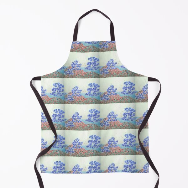Item preview, Azure Bloom Hillsides designed and sold by Quennie Bacol Artwork.