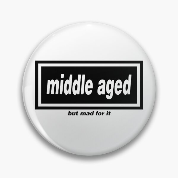 Item preview, Middle Aged designed and sold by Angry Swan Designs.