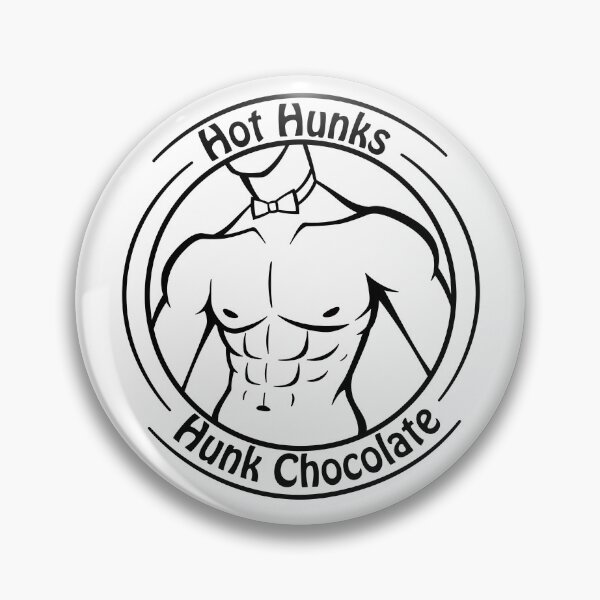 Item preview, Hunk chocolate black line designed and sold by LazyStudios.