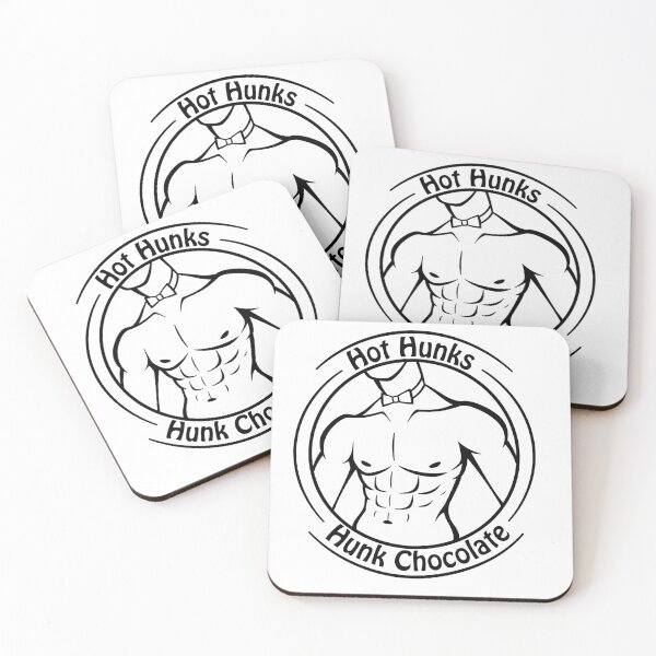 Item preview, Hunk chocolate black line designed and sold by LazyStudios.