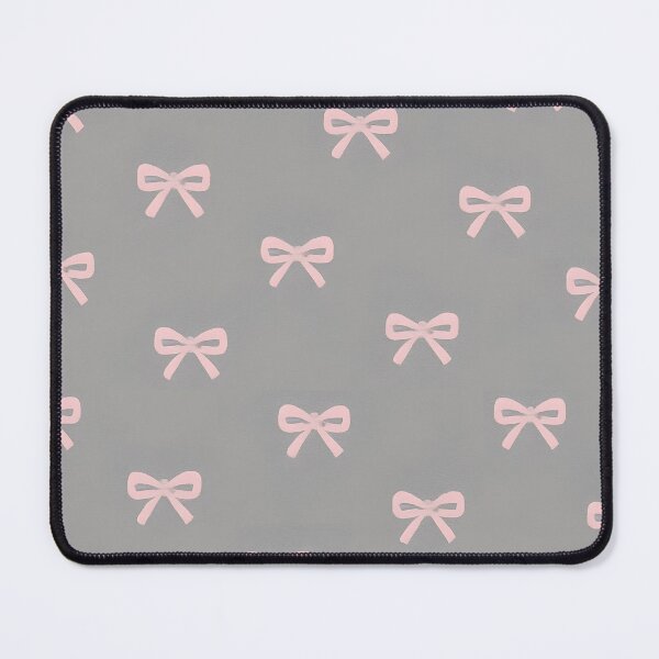 Item preview, Pink Bows Grey Pattern designed and sold by SassyArtistry.