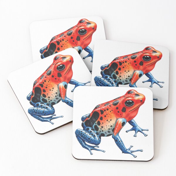 Item preview, Strawberry poison dart frog designed and sold by 4rtistcDrift.