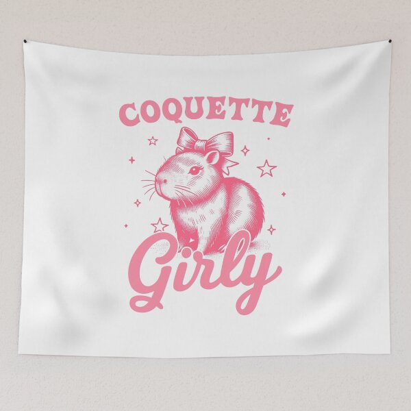 Item preview, Flirtatious and Feminine Capybara designed and sold by Polarisofficial.