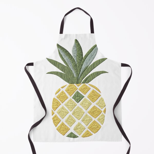 Item preview, Stitched Pineapple Graphic designed and sold by AmbientArtCo.