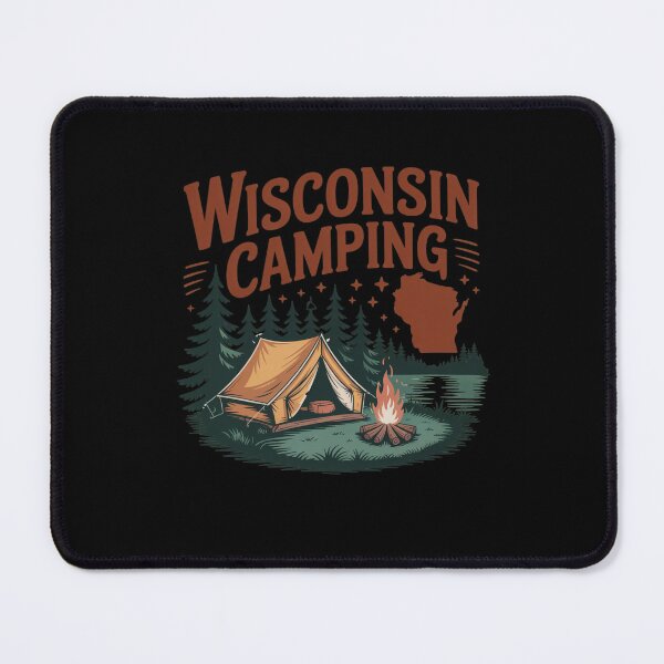 Item preview, Wisconsin Camping designed and sold by Mateusz Majcherek.