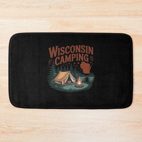 Artikelvorschau, Camping in Wisconsin entworfen und verkauft von Mateusz Majcherek.
