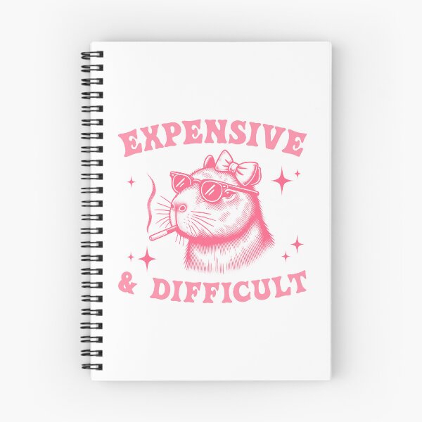 Item preview, Capybara "Expensive & Difficult" designed and sold by Polarisofficial.