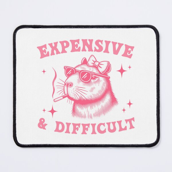 Item preview, Capybara "Expensive & Difficult" designed and sold by Polarisofficial.