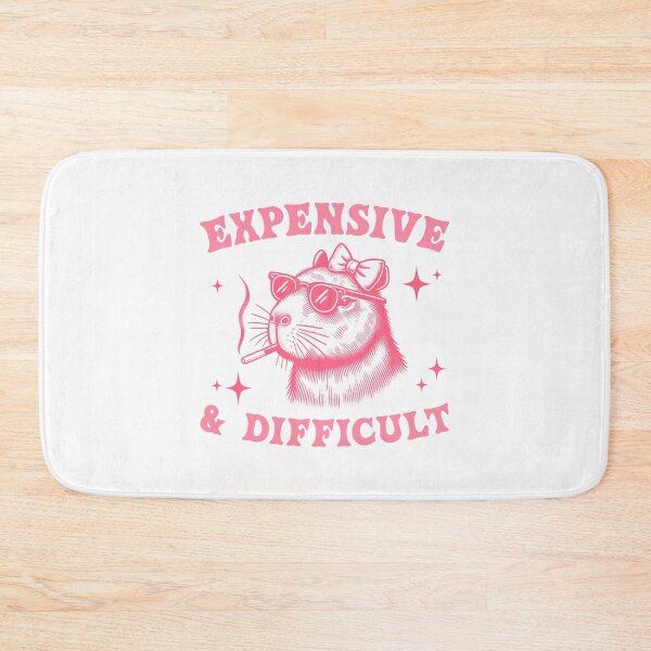 Item preview, Capybara "Expensive & Difficult" designed and sold by Polarisofficial.